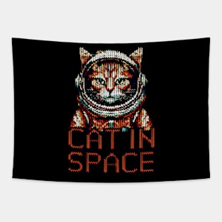 Cat in Space Tapestry