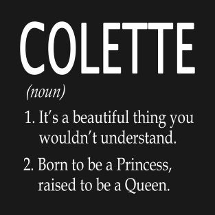 Colette Name Gift T-Shirt