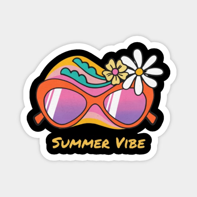 Summer Vibes Magnet by MIDALE