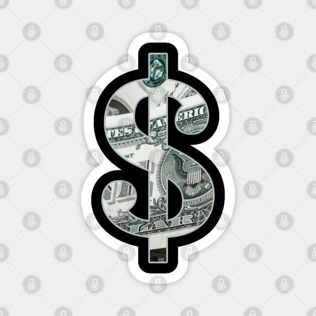 Dollar Sign Magnet by McNutt