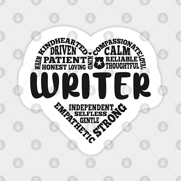 Writer love Magnet by SerenityByAlex