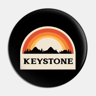 Keystone Retro Pin