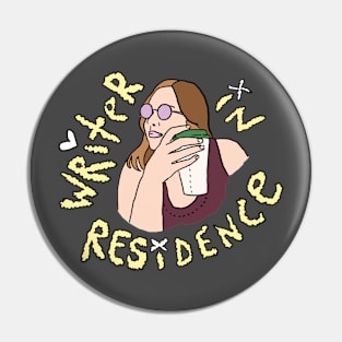 Family Shirt Series: Writer in Residence Pin