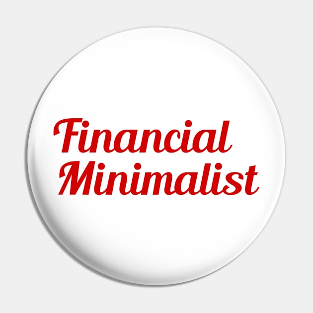 Financial Minimalist Pin by ArtDesignDE