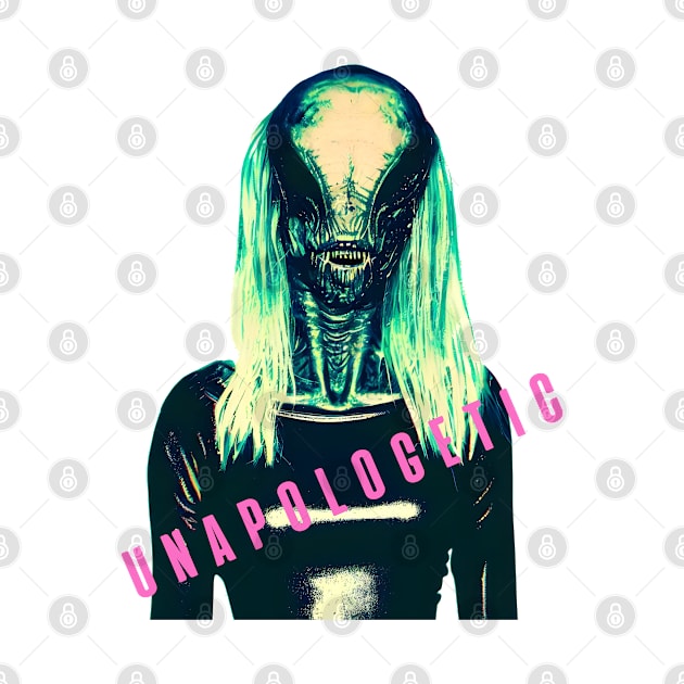 Unapologetic Alien Woman - weirdcore by Ravenglow