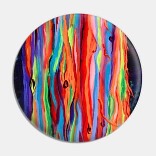 Colorful Rainbow Eucalyptus Pin