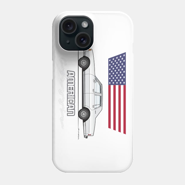 American Classic White Phone Case by JRCustoms44