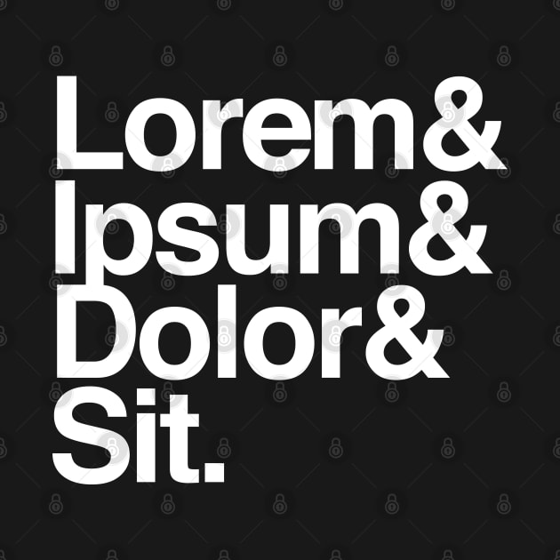 Lorem Ipsum Greek Text Graphic Design by artbitz