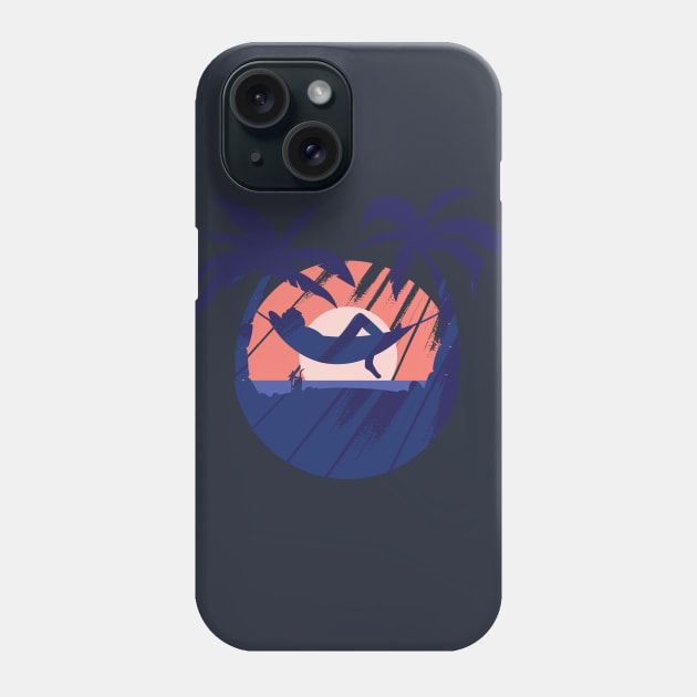 its always sunny day to relax Phone Case by Midoart