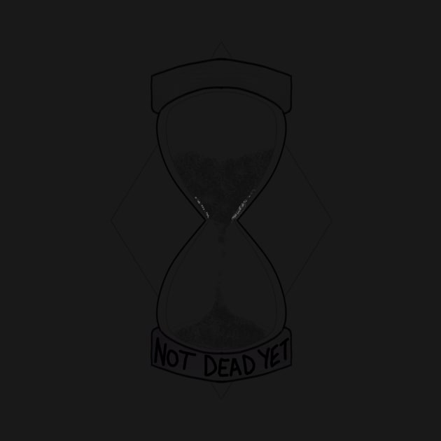 Not Dead Yet Hourglass by DesignsBySaxton