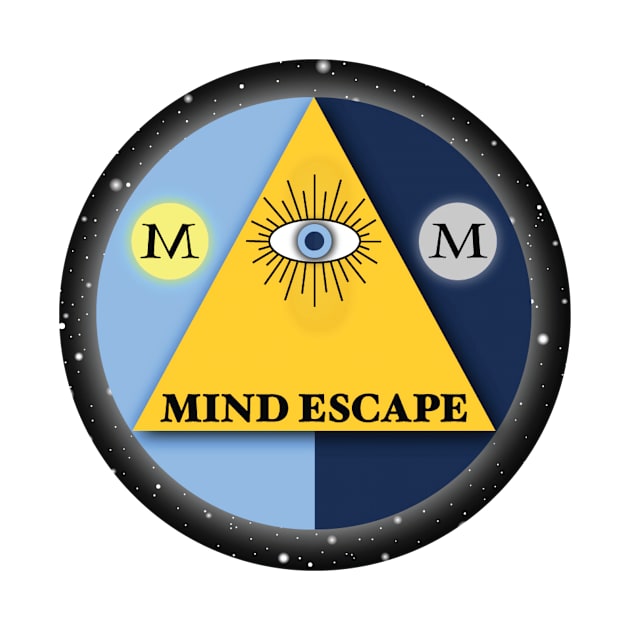 Mind Escape Logo on back by Mind Escape