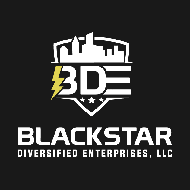BDE White with Bolt by Blackstar Diversified