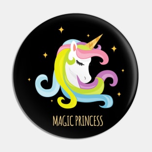 Unicorn Magic Princess Pin