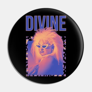 divine drag vintage Pin