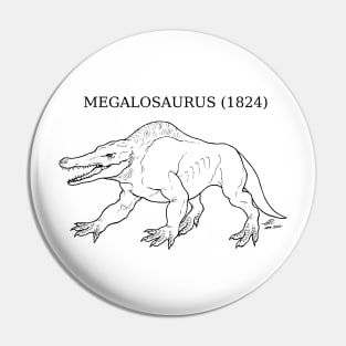 Vintage Megalosaurus Pin