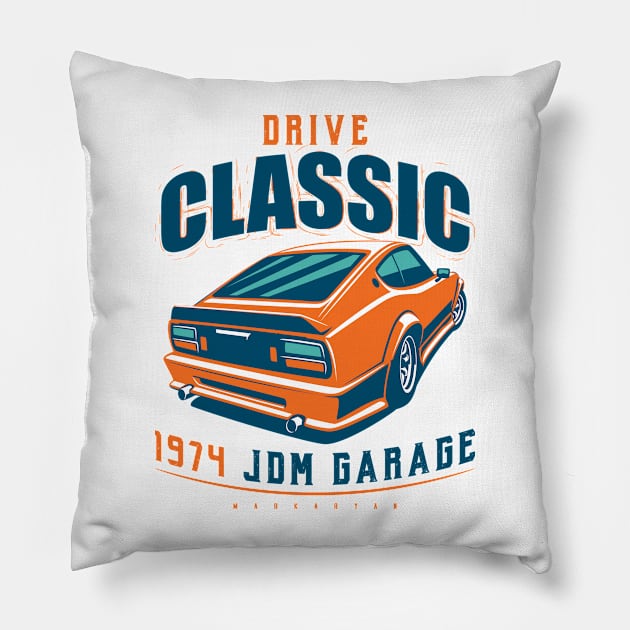 Drive Classic - 260Z Pillow by Markaryan