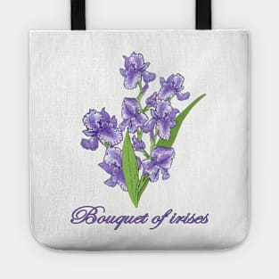 Irises-Spring flowers Tote