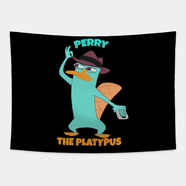 Agent P Tapestry by Izdihaarr