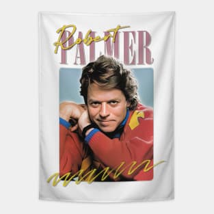 Robert Palmer / Retro 80s Aesthetic Fan Design Tapestry