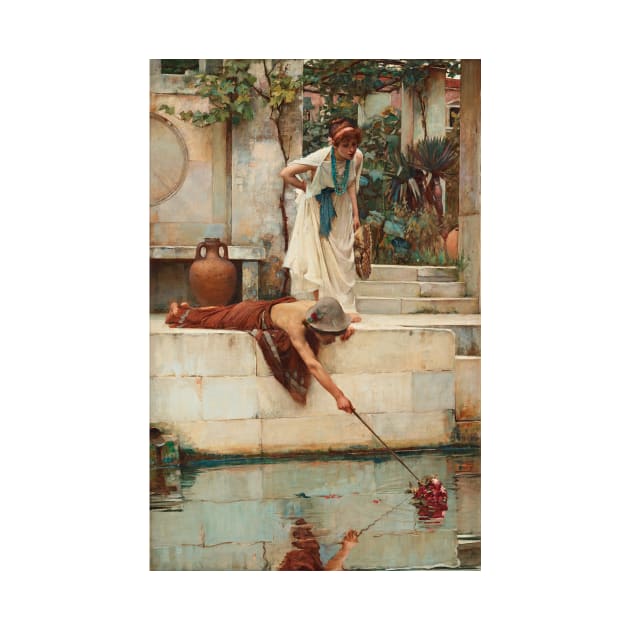 The Rescue by John William Waterhouse by Classic Art Stall