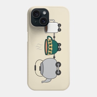 kettle train Phone Case