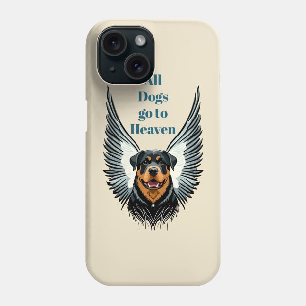 All Dogs Go to Heaven Phone Case by Cheeky BB