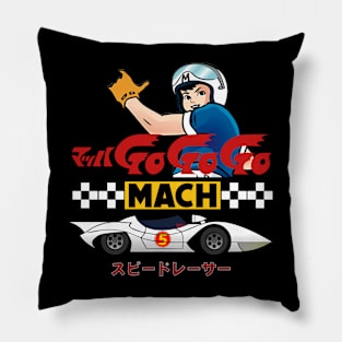 Speed Racer Mach 5 Gogogo Pillow