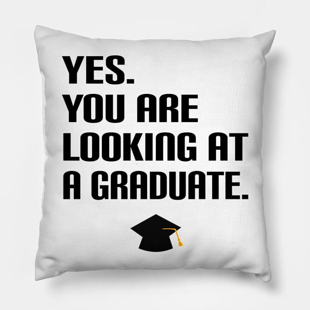 Looking at a graduate Pillow by creationoverload