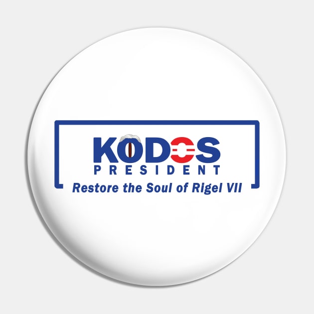 Restore the Soul of Rigel VII!  Vote Kodos! Pin by Kaiju-Ro