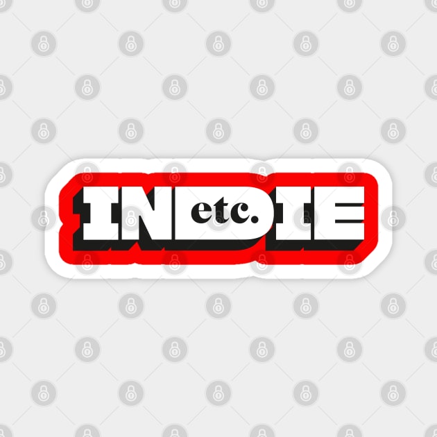 INDIE etc. Magnet by daparacami