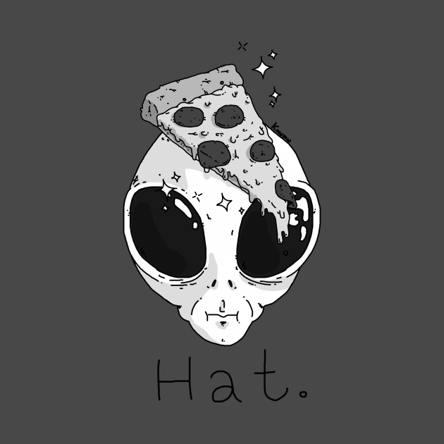 Alien Pizza Hat by ControllerGeek