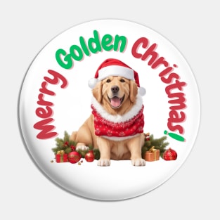 Merry Golden Christmas! Pin