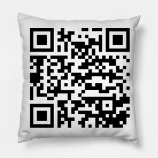 QR marry me Pillow