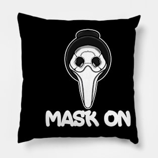 Mask On! Pillow