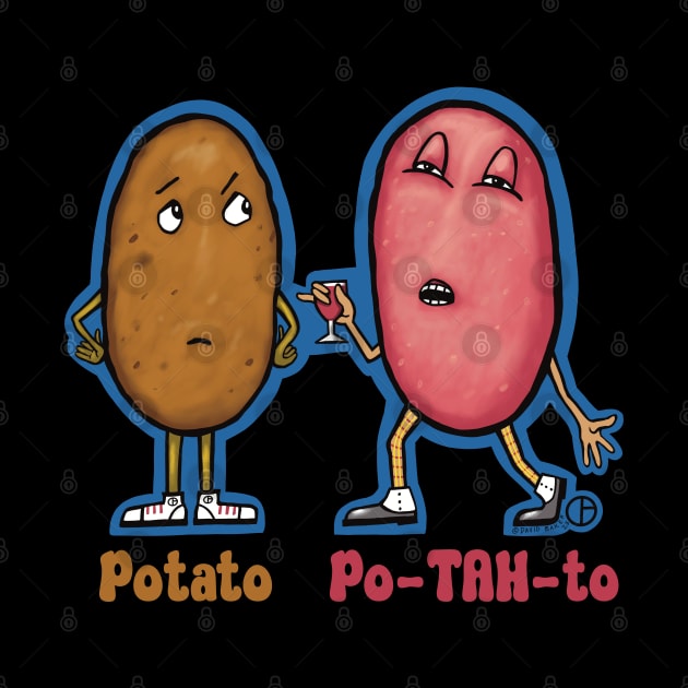 Potato Po-TAH-to by Art from the Blue Room