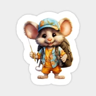 Back To School Mouse Magnet