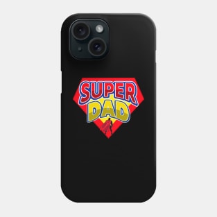 Super Dad Super | Father'S Day Gift | Gift For Dad | Superhero Dad Phone Case