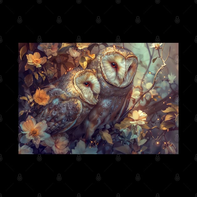 Owl my Heart by Phatpuppy Art