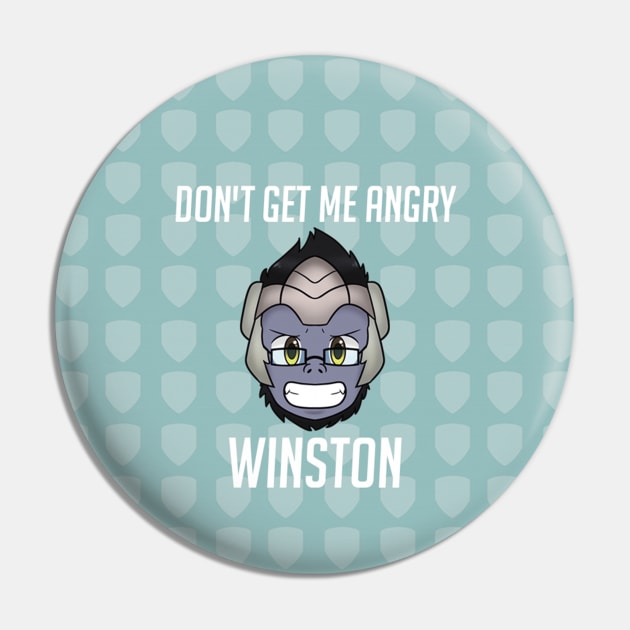 Winston chibi OW Pin by DawnDarling