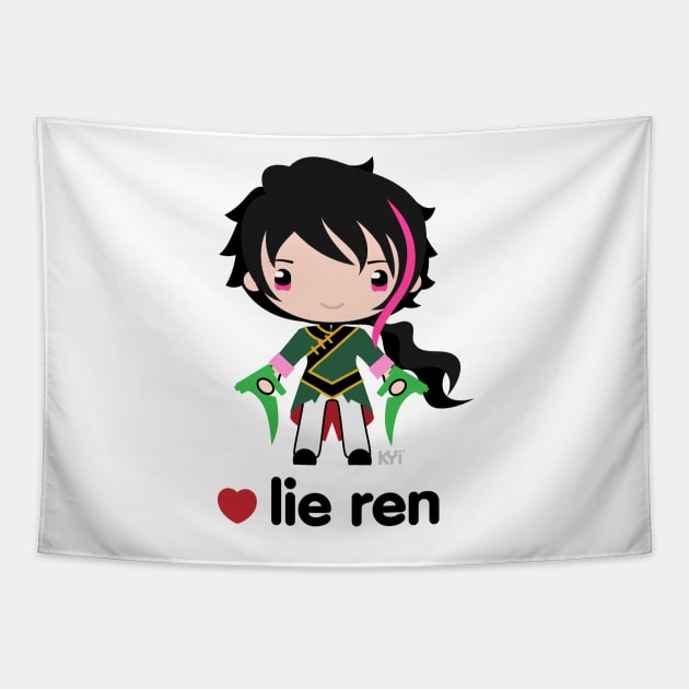 Love Lie Ren - RWBY Tapestry by KYi