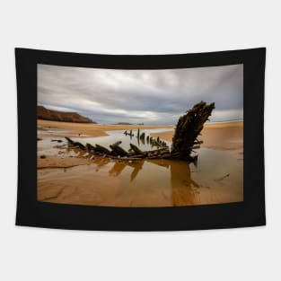 The Helvetia Wreck, Rhossili Bay Tapestry