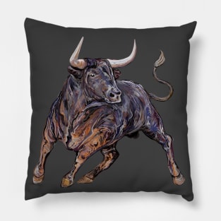 Bull El Toro Pillow