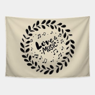 Love and Music Tapestry