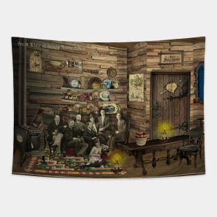 Snow White & Seven Married Men Tapestry