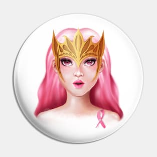 Cancer Warrior Pin