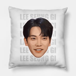 Lee Seung Gi Vector Art 2 Pillow