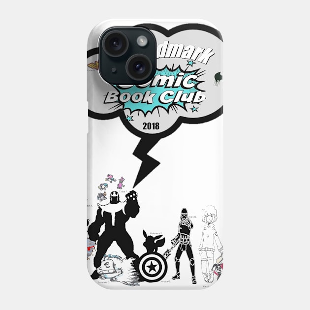 2018-Landmark Comic Book Club Logo Phone Case by LandmarkComicBookClub