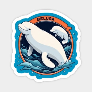 Beluga gift ideas for all Magnet