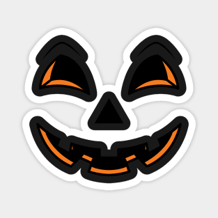 Halloween Scary Evil Pumpkin Funny Pumpkin Head Magnet