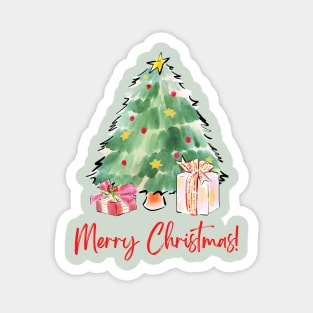 Merry Christmas - Christmas Tree 🎄 Magnet